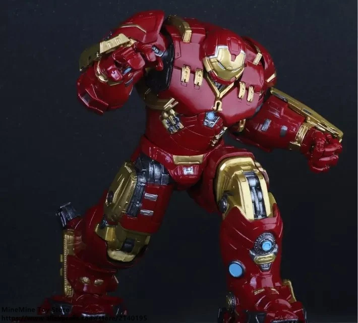 

ZXZ Marvel Avengers Iron Man Hulkbuster Mark 44 Action Figure Posture Anime Decoration Collection Figurine Toy model gift