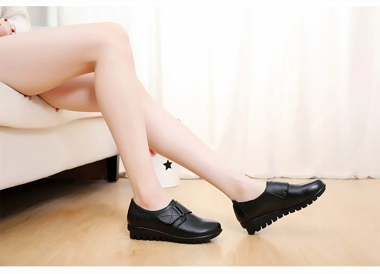DM 607 (15) 2017 Autumn Winter Women's Flat Shoes