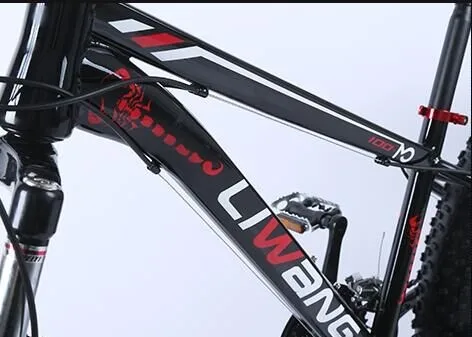 Sale 21-speed 24-inch high-carbon steel Double disc bike Producers mountain bike 14
