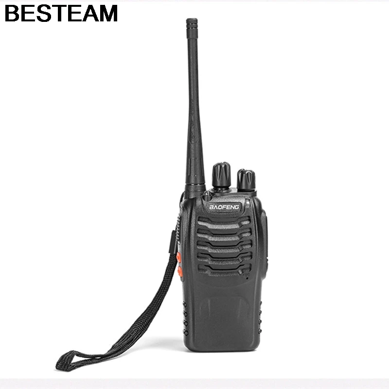 

2PCS/lot BF-888S Walkie Talkie UHF Two Way Radio 888s UHF 400-470MHz 16CH Portable Transceiver With Earpiece BAOFENG