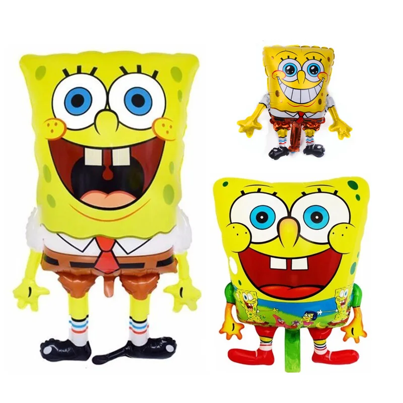 

1pc Large SpongeBob Balloons Happy Birthday Party Supplies Party Decoration Kids Baby Shower Boy Helium Ballon Anniversaire