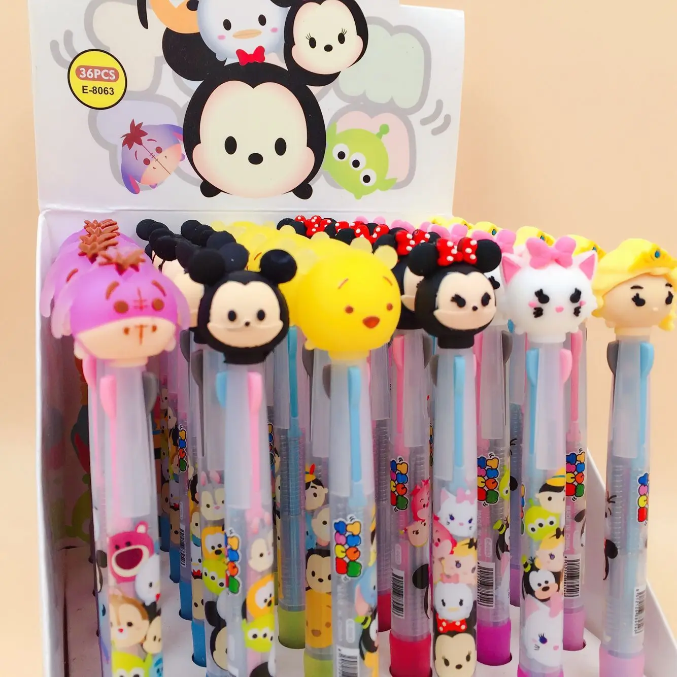

2 pcs/lot Great School Family Cartoon 3 Colors Chunky Ballpoint Pen School Office Supply Gift Stationery Papelaria Escolar