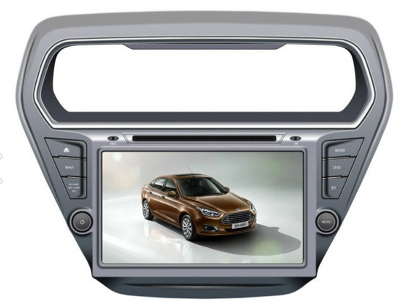 Perfect 8" in-dash Car DVD player with GPS navigation BT/TV USB SD AUX,audio Radio stereo,Car multimedia headunit for Ford Escort 2014 6