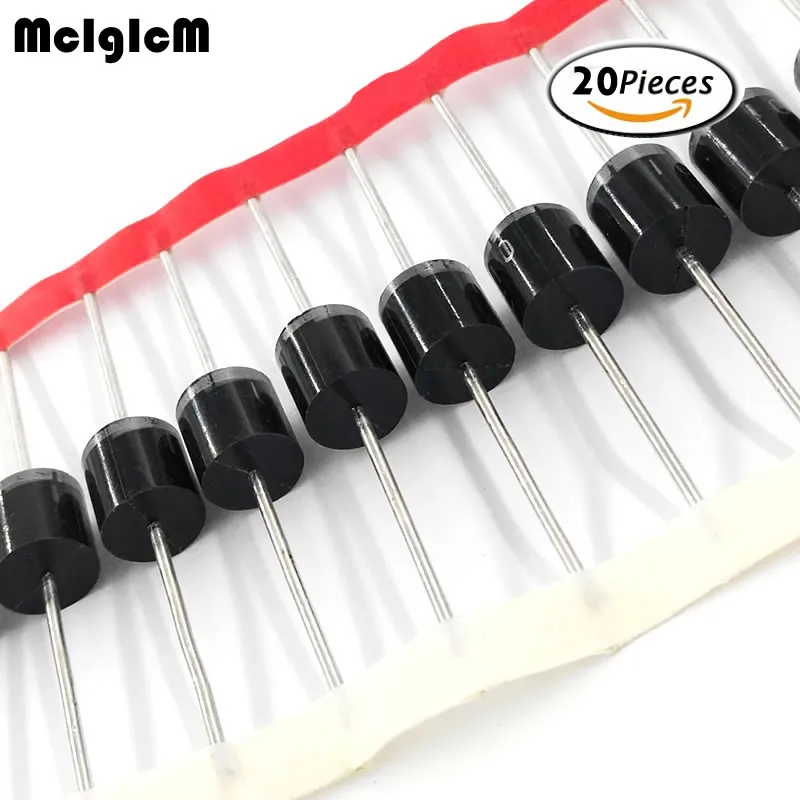 MCIGICM 20pcs 10A10 10.0 AMP SILICON RECTIFIERS Rectifier Diode 10A