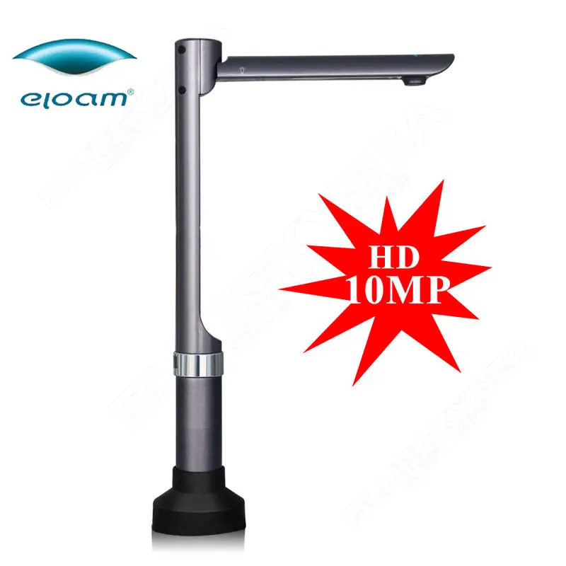 Eloam S1010 High Speed A4 Scanner Document 24bit HD 10MP Camera Scanning Book ID Card JPG PDF Photo Picture Visual Presenter OCR Eloam S1010 High Speed A4 Scanner Document 24bit HD 10MP Camera Scanning Book ID Card JPG PDF Photo Picture Visual Presenter OCR