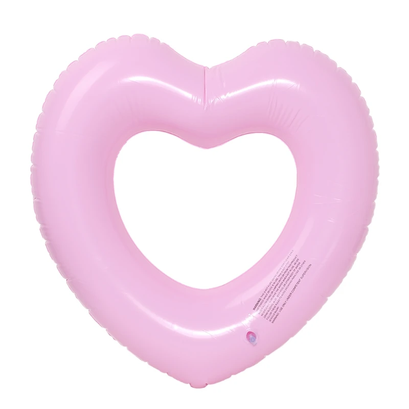 Сердце Форма надувной бассейн кольцо бассейна гигантский матрас для воды забавная игрушка