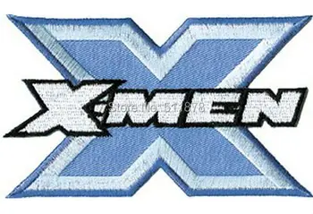 

X-Men X MEN Blue Logo Super Hero Marvel Comics TV Movie Uniform applique iron on patch party favor gift