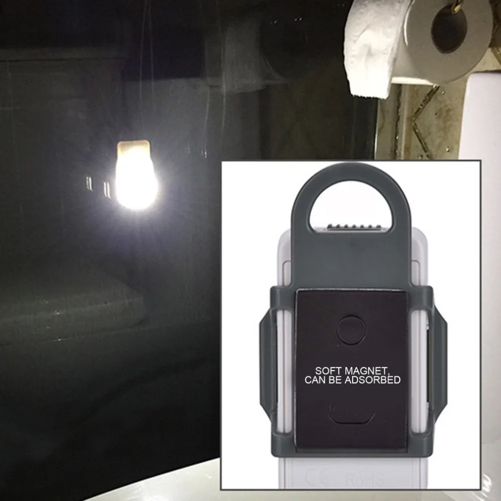 ICOCO 0,5 Вт сенсорный датчик движения светодиодный магнитный ночник безопасная лампа аварийные огни для прохода шкафа туалета Прямая