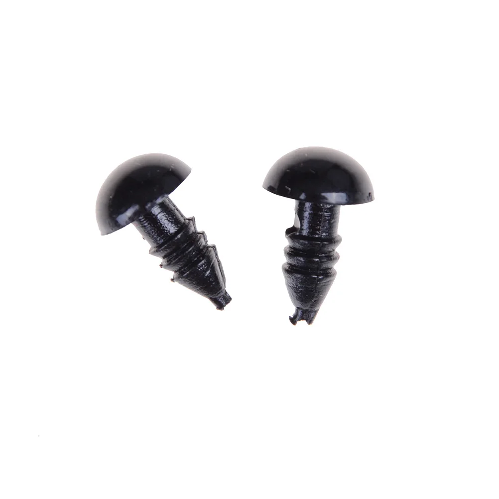 

100Pcs/Set Black DIY 6MM Plastic Safety Eye For Teddy Bear Doll Animal Puppet Toy Wholesale