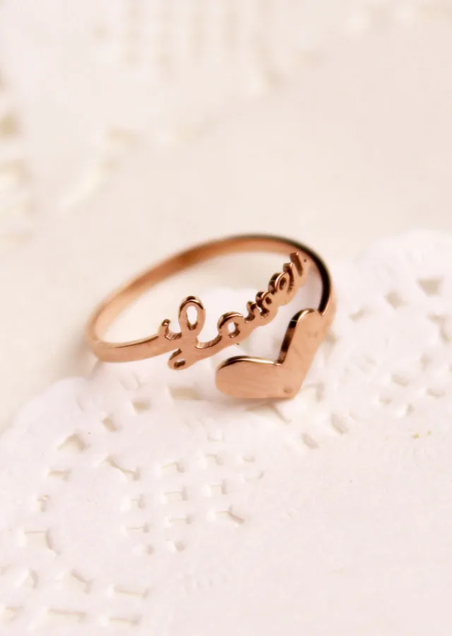 YUNRUO-Lose-Money-Promotion-Wholesale-Titanium-Steel-Rose-Gold-Color-Anti-allergy-Adjustable-Heart-Rings-Woman (2)