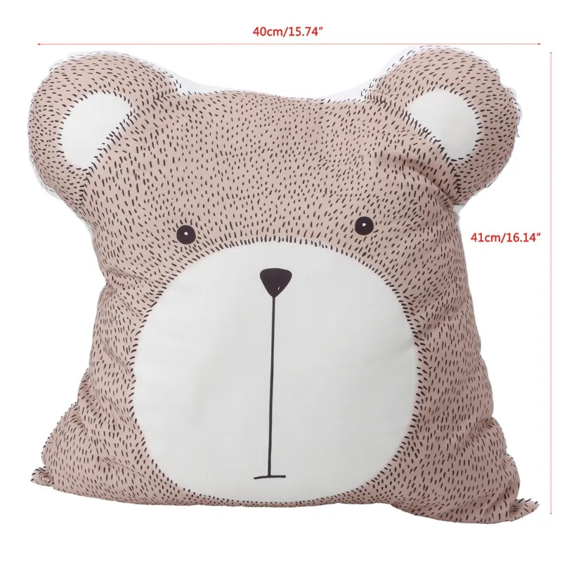 Детские супер милые игрушечные животные мягкая плюшевая подушка игрушки - Цвет: bear