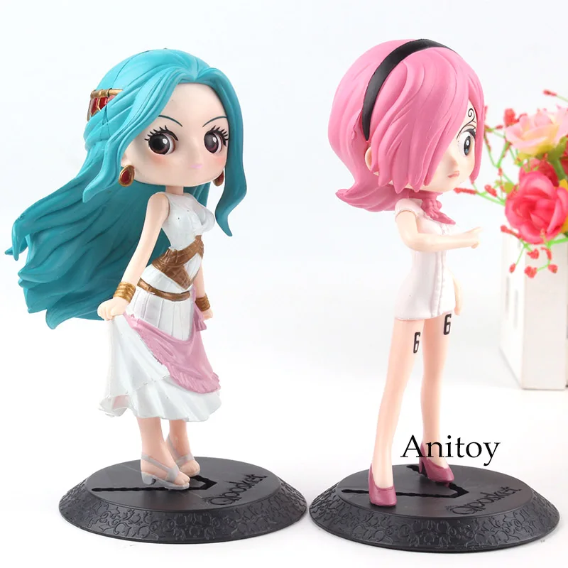 

Q Posket One Piece Figurine Q Posket Petit Vinsmoke Reiju Nefeltari Vivi Figure PVC Qposket Figure Collection Model Toy
