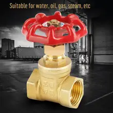 Латунный клапан DN15 латунный клапан ворот водопроводная задвижка BSPP G1/2 запорная задвижка 232PSI для воды нефть и газ Válvula