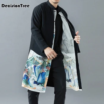 

2020 mens kimono designer cool japanese clothes swag male streetwear casual outwear jackets harajuku cardigan outwear