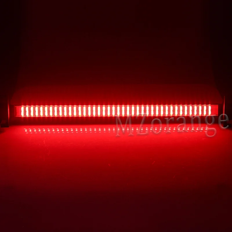 MZORANGE 12 в 80 Led Автомобильный светодиодный аварийный стробоскопический Предупреждение светильник полицейский мигающий светильник s Красный Синий Янтарный Белый Автомобильный Стайлинг - Испускаемый цвет: Красный