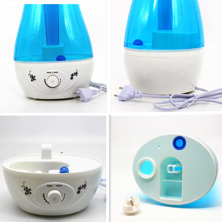 Günstig 3L Ultraschall Luftbefeuchter Aroma Öl Diffusor 25 watt 110 240 V LED Licht AromaHumidifier Haushaltsgeräte Ultraschall nebel hersteller Difusor