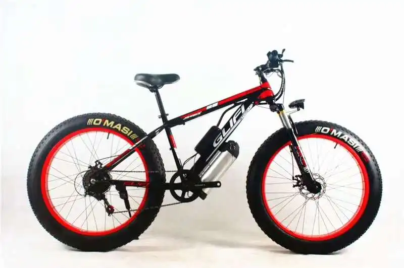 

New electric bicycle 7 speed 10.8ah 500W beach snowmobile lithium battery snowmobile 26 "off-road electric bicycle