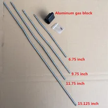 Алюминиевые газовые блоки тактические 0,75 дюймов Dia fit M4/AR15 газовый блок микро винтовка газовый блок рулонный штырь аксессуары для охоты