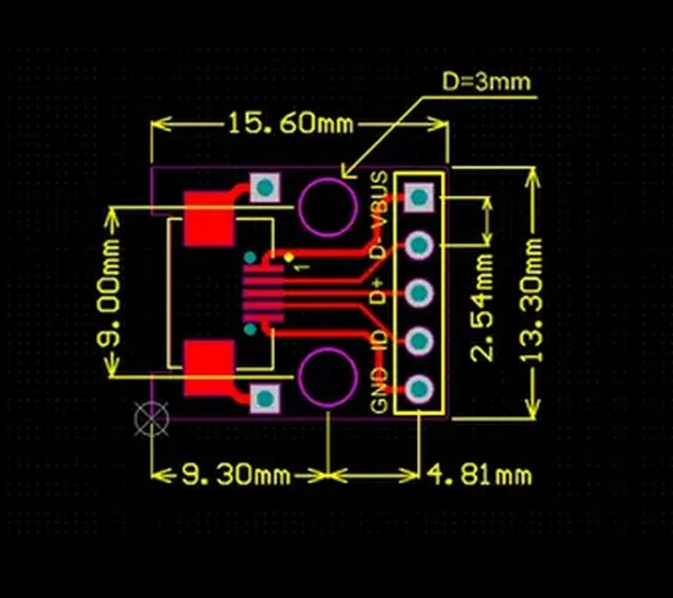 10 шт./лот MICRO USB к DIP адаптер 5pin гнездовой разъем конвертер печатной платы типа в макет USB-01 переключатель SMT материнское сиденье