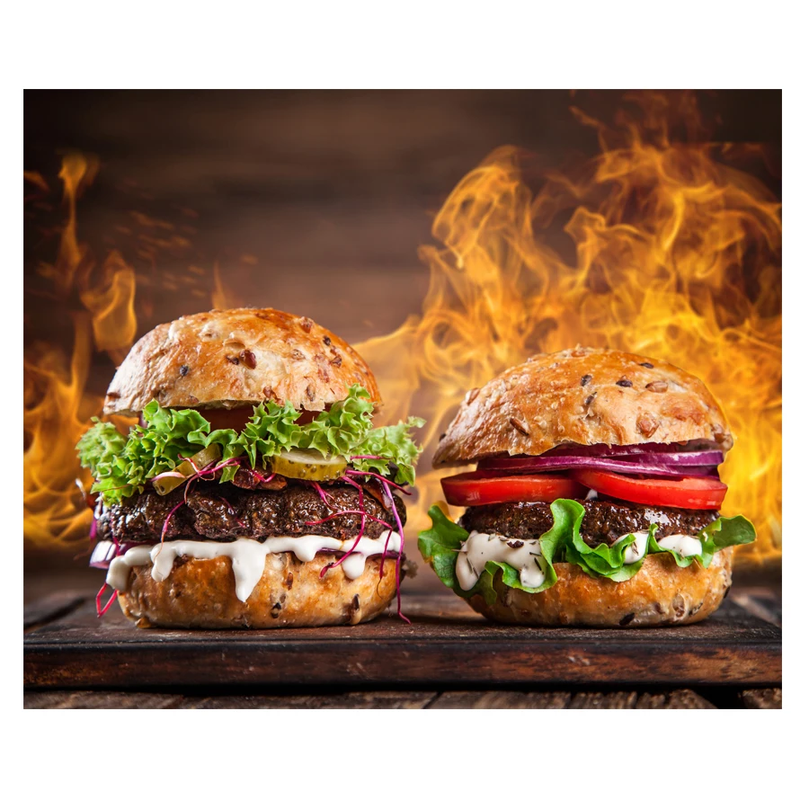 Diamond-Painting-hamburger-diamond-picture-DIY-Diamond-Embroidery-cross-stitch-full-square-drill-Mosaic-stickers-food