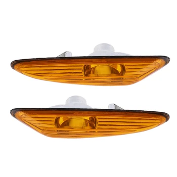

2 Pcs Turn Light Turn Indicator Side Marker Light Signal Lights For BMW E46 X3