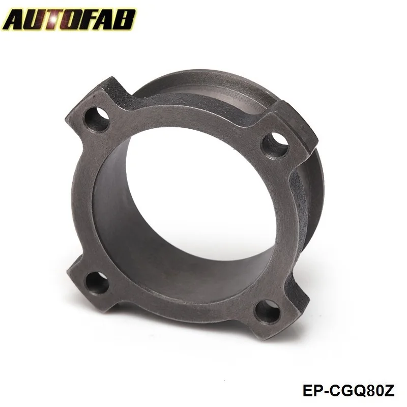 AUTOFAB - GT35 GT30 3" 4-Bolt To 3" V-band Turbo Flange Downpipe Exhaust Conversion Adaptor AF-CGQ80Z