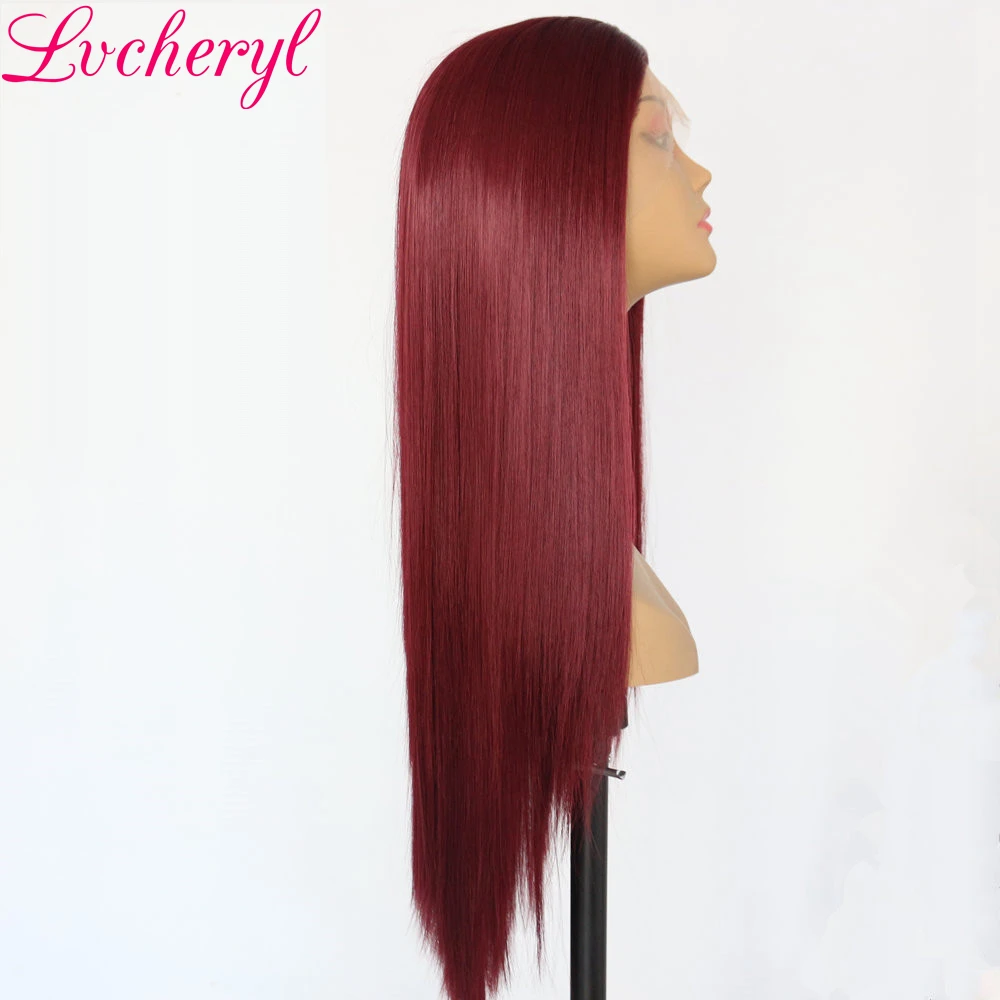 Lvcheryl новые модные длинные прямые Термостойкие натуральные синтетические