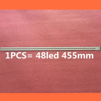 

10Pieces/lot LED strip for LE40H157 LED-40V600 Backlight TPT400LA DX2GG 48led 455mm