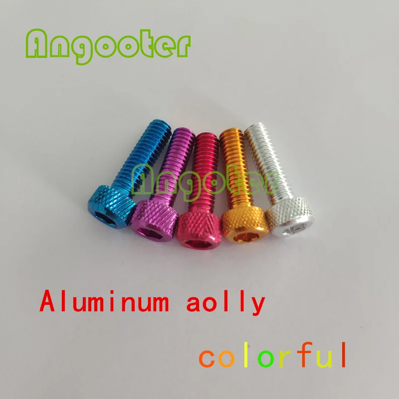 

10pcs M6*20 Bolt M6*20 screw Aluminum Alloy colorful hex socket cap screw