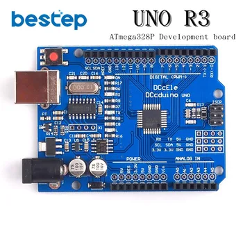 

One set Development Board ATmega328P CH340 CH340G For Arduino DIY KIT With Straight Pin Header (NO USB CABLE)