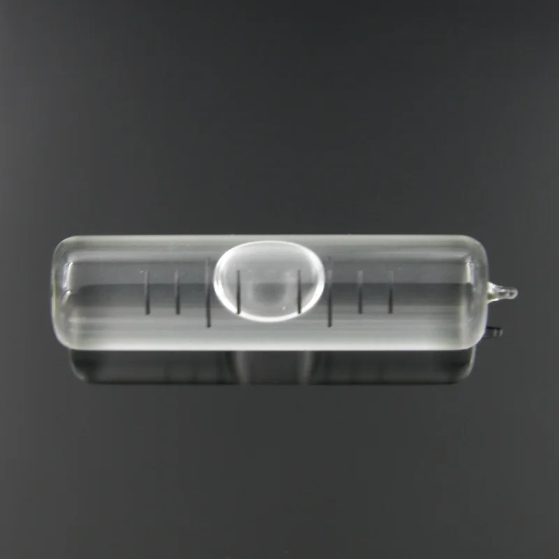 

1 piece 4'/2mm BCF4-07533 Mini Glass Level Vial Tubular Spirit Level Bubble Ampoule
