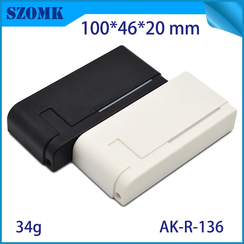 

1 piece, 130*87*25mm new design plastic reader access control system enclosure for electronics sensor szomk abs plastic case