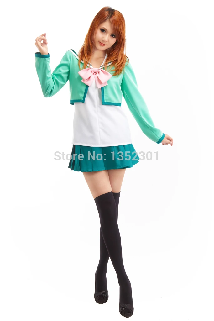 The Prince Tenni SEIGAKU Cosplay Costume Anime girl clothing |