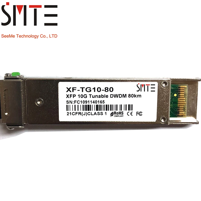 Смте XF-TG10-80 XFP 10 г настраиваемый DWDM 80 км 21CFR (J) Класс 1 Бесплатная доставка