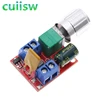 Module de contrôle de vitesse de moteur Mini 5A PWM Max 90W DC DC-DC 3V 35V, panneau de commutation de potentiomètre réglable, variateur LED ► Photo 2/4