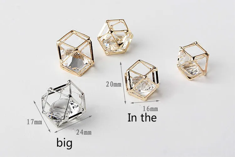 Handmade necklace zircon water drill bow hair jewelry alloy material package fittings with hollowed-out pendant diy Jewelry Findings