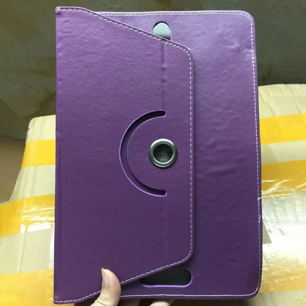 7 дюймов 8 дюймов 9 дюймов 10 дюймов плоский чехол с кристаллами Универсальный защитный чехол для планшета универсальный кожаный чехол - Цвет: 7 inches Purple