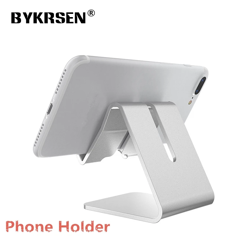 BYKRSEN Metal Phone Holder Desktop Universal Non slip