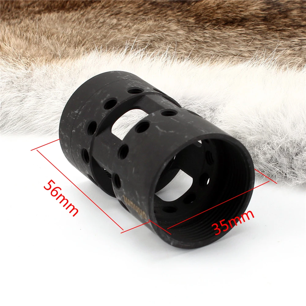 ohhunt Aluminum or Steel Barrel Nut fit Slim Style Free Float NSR Keymod Handguard Rail AR15 Tactical Hunting Gun Accessories (4)