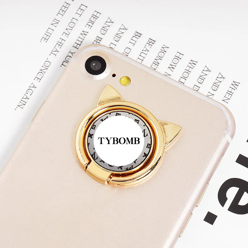 Car phone holder Stand For Samsung S8 Xiaomi Mi 8 Cartoon Cat Finger Ring Mobile Phone Holder For iPhone XS Max X SE 8 7 Plus (5)