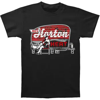 

Reverend Horton Heat Men's Trailer T-shirt Black Sleeve T Shirt Summer Men Tee Tops Clothing Fashion Design Free Shipping
