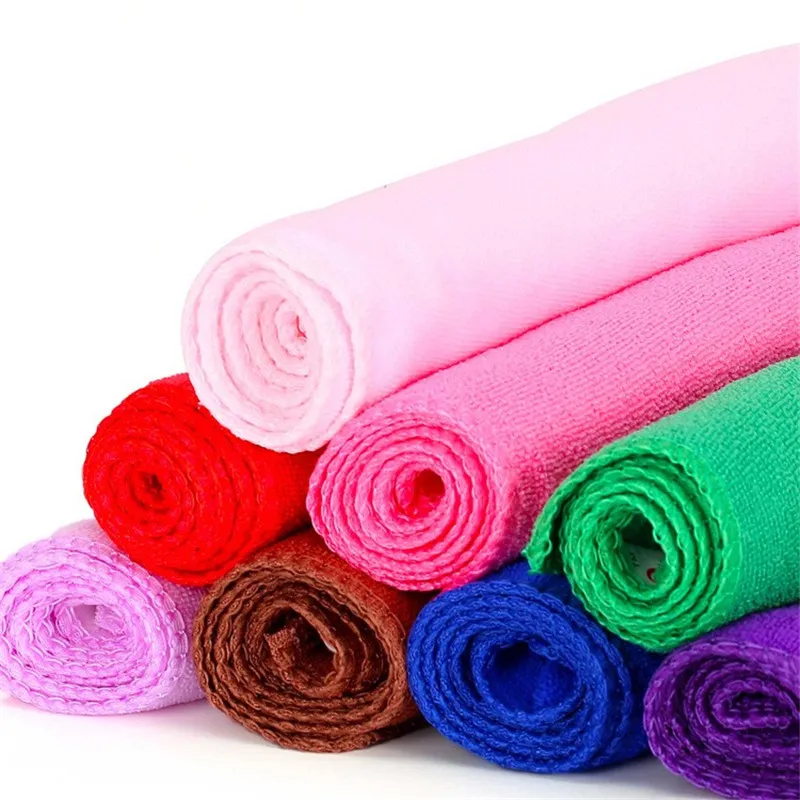 10pcs Kitchen Cleaning Cloth Absorbent Towel Washing Cloth Car Care