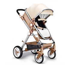 Stroller high landscape can sit or lie two way shock absorbers winter bb baby car deck