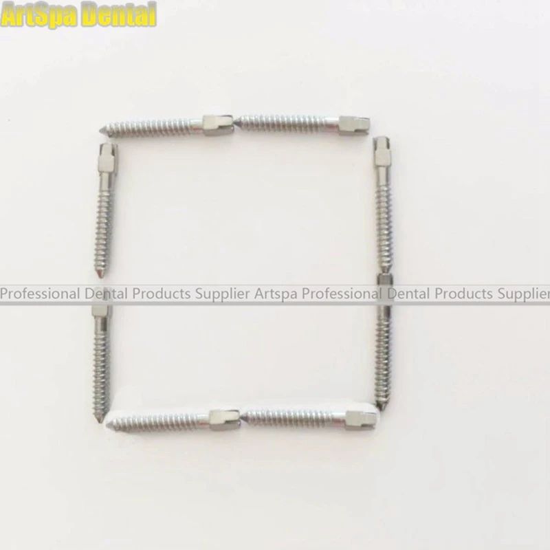 Artspa 240 шт./кор. зубные Нержавеющая сталь винт сообщения 240 шт. и 2key крепежный винт зубные винт сообщение ассорти конические