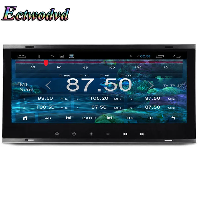 Best Ectwodvd 8.8inch Octa Core Android 8.1 Car DVD GPS Navigation Radio Stereo for VW Touareg 2003-2010 for T5 Multivan 2009-2010 4