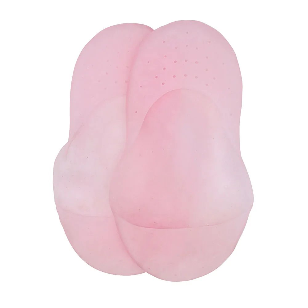 Calcetines de protección de talón duraderos cubierta completa hidratante elástica suave Anti grieta silicona agujero de pedicura callos plantilla cuidado de los pies