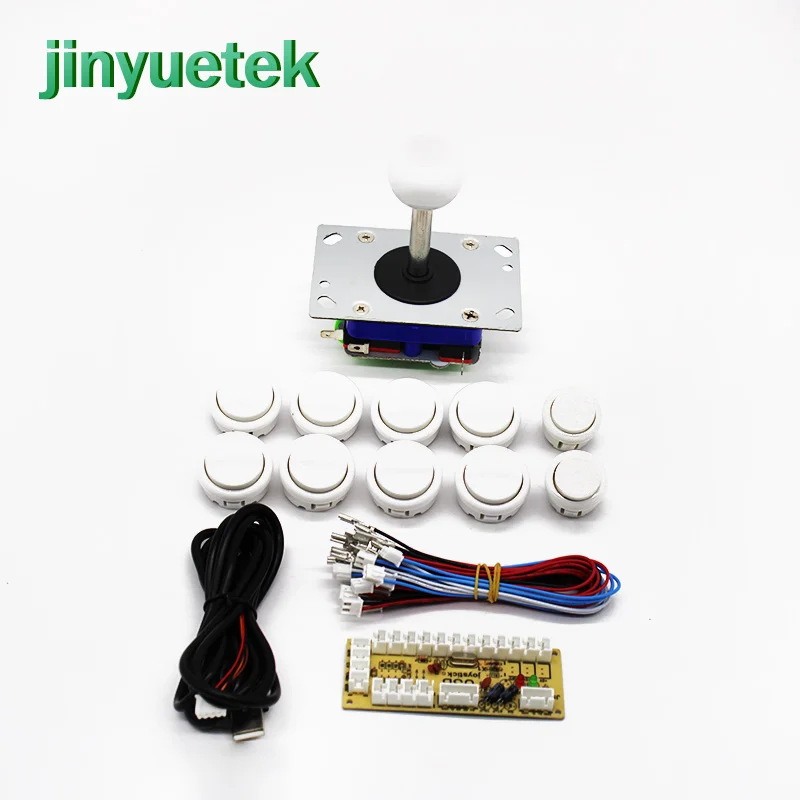Аркадный Happ джойстик кнопка DIY Kit для ПК USB энкодер 8 полосная палка кнопки