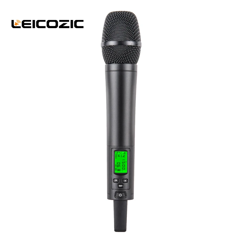 Профессиональный микрофон Ручной беспроводной микрофон Системы Mic 512-798 Mhz UHF Microfono этап микрофон Audio оборудования