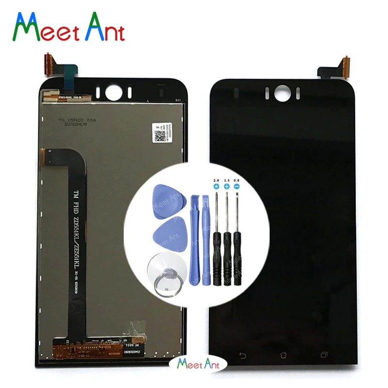

High Quality 5.5'' For Asus Zenfone Selfie ZD551KL Z00UD LCD Display Screen With Touch Screen Digitizer Assembly + Tool