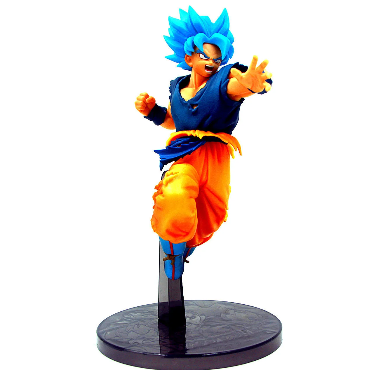 21 см японского аниме фигурка Dragon Ball синие волосы Сон Гоку/Kakarotto/Вегета фигурку Коллекционная модель игрушки для мальчиков